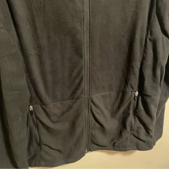 Port Authority Fleece 100% Polyester Full Zip Black Jacket- Size XL Men’s - Picture 5 of 5